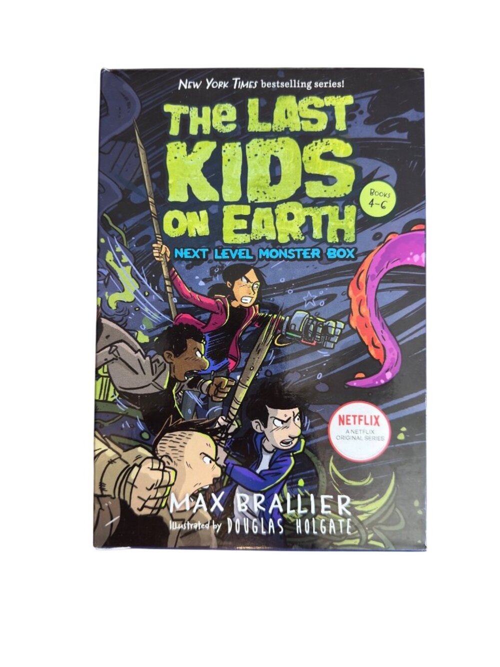 The Last Kids On Earth Next Level Monster Box Books 4-6 Hardcover Set